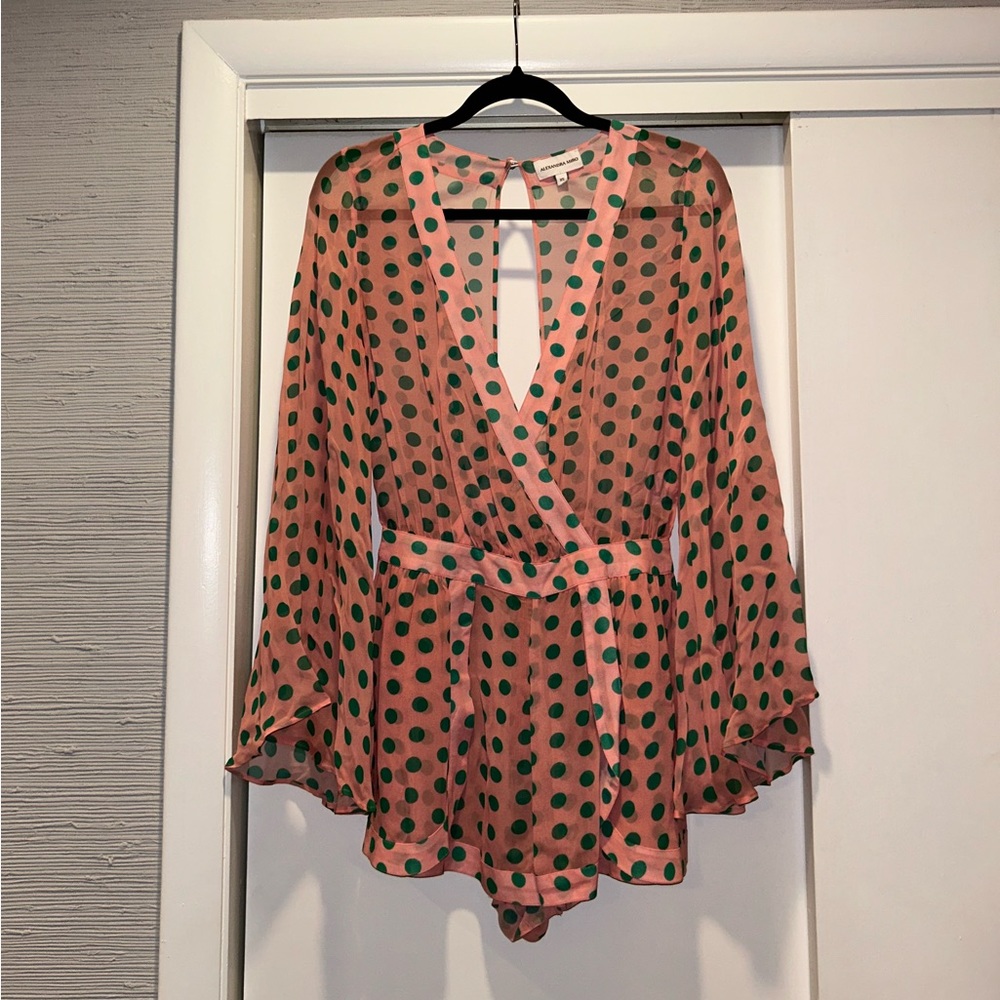 Alexandra Miro Emma Playsuit - Hannah Strafford Taylor collection in size XS